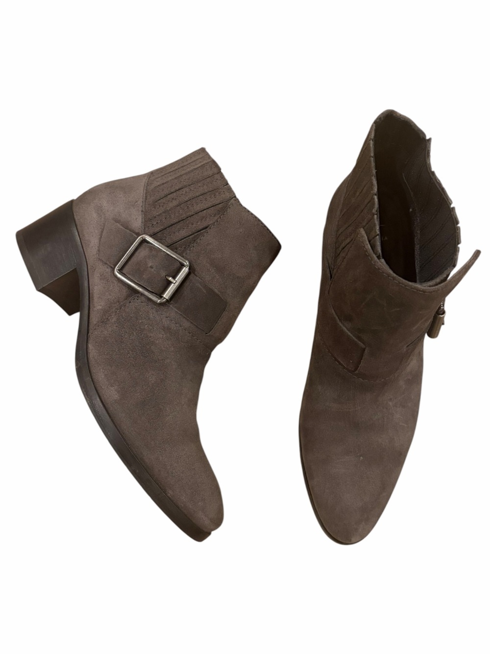 Aquatalia Water-Proof Foster Suede Booties size 7.5